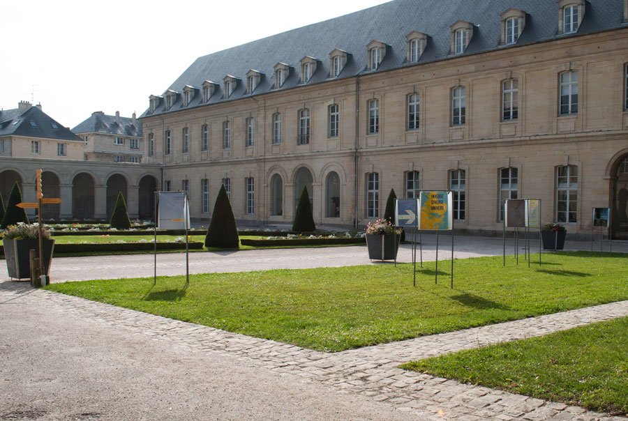 Exposition « Lignes de partages », Abbaye aux Dames de Caen